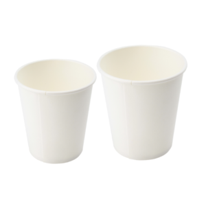 Copo de papel branco